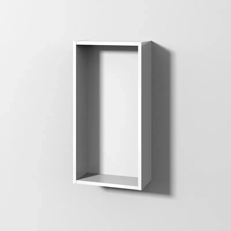 Sanipa Cubes Regalmodul, Weiß-Glanz, CU11278 CU11278
