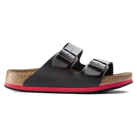 Birkenstock Arizona Superlauf Schwarz/Rot 47