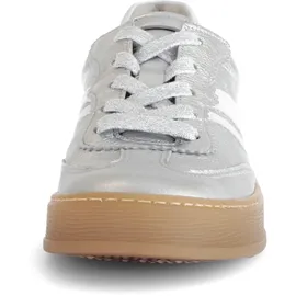 Gabor Comfort Sneaker Silber | Gr.: 40,5