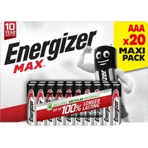 Energizer Max Micro AAA 1250 mAh 20 St.