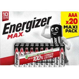 Energizer Max Micro AAA 1250 mAh 20 St.
