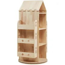 [en.casa] Kinderregal Sanköre 122 x 64 x 43 cm Kiefernholz natur beige