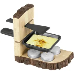 NOUVEL Single Raclette 'Wood Raclette' 7tlg.