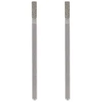 DREMEL Diamantbestückter Fräser Ø 2,4 mm 2 Stück