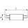 Philips LED-Röhrenlampe 30193100 7W R7s warmweiß 1 St.