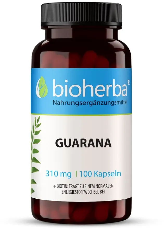 Guarana 310 mg 100 Kapseln