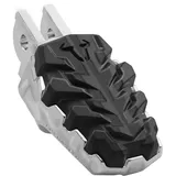 SW-Motech EVO Fußrasten-Kit - Silber/Schwarz