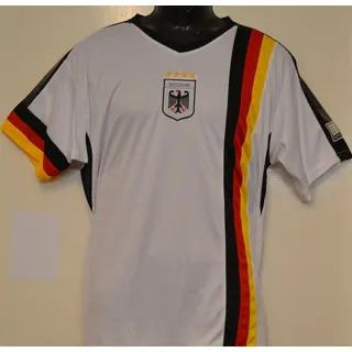 WM 2014 DEUTSCHLAND TRIKOT 4 STERNE WEISS GROESSE XL