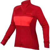 Endura Damen FS260-Pro Jetstream Trikot II Langarm rust red XS