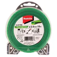 Makita Mähfaden Four Leaf 2,0 mm x 15 m grün