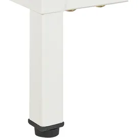 Beliani Nachtschrank KYLEA 43 x 43 x 55 cm Weiß