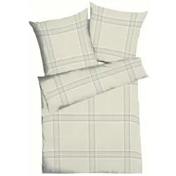 kaeppel Bettwäsche Pure 135 x 200 cm Biber Beige Creme