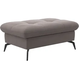 sit&more Polsterhocker SIT & MORE "Amica", beige (taupe), B:102cm H:47cm T:69cm, 90% Polyester, 10% Polyamid, Hocker, Polsterhocker, mit Stauraum