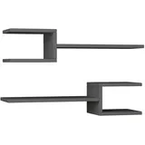 Livetastic Wandboard Fork 75 x 17 x 20 cm Anthrazit