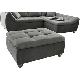 Jockenhöfer Hocker Genua Polyester 103 x 48 x 83 cm Grau