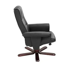 Tectake Modell 1 Kunstleder 95 x 100 x 78 cm braun/schwarz