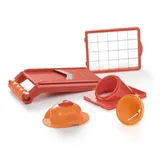 Genius Nicer Dicer Chef S Premium Set 5-tlg Orange-Rot