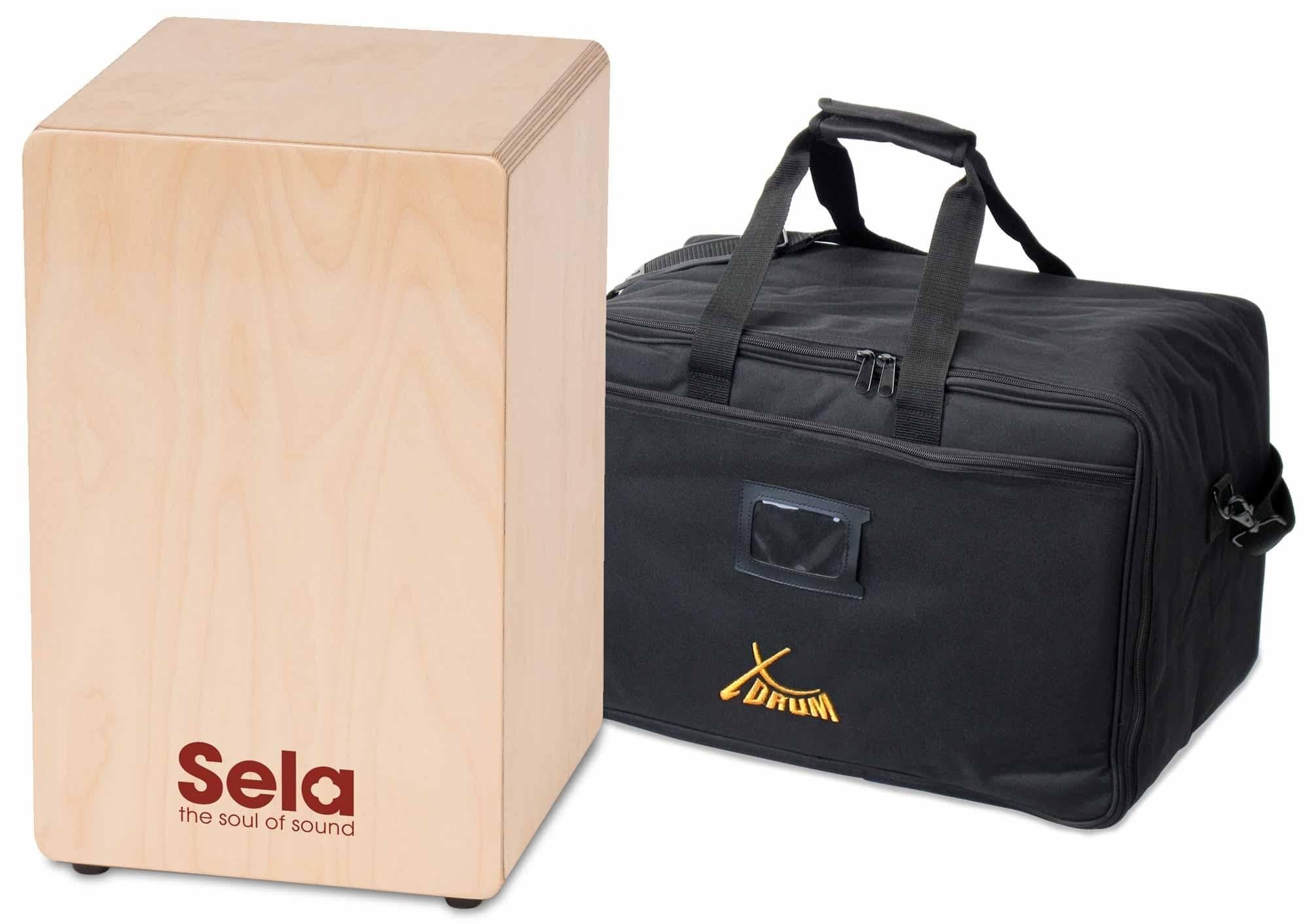 Sela SE 117 Primera Cajon Natur Set inkl. Cajon Gigbag