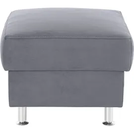 Home Affaire Hocker Cardoso mit Stauraum 58 x 47 x 58 cm Grau