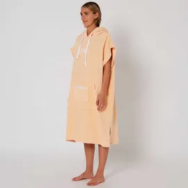 OCEAN & EARTH Ocean Earth Ladies Hooded Poncho Peach