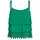 cloud 5ive Tanktop CLOUD 5IVE Chiffon Stufen Top mit Spitze 3-lagig XXL
