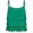 cloud 5ive Tanktop CLOUD 5IVE Chiffon Stufen Top mit Spitze 3-lagig XXL