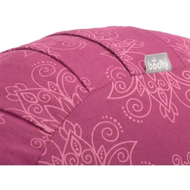 Bodhi Maharaja Collection: Meditationskissen Zafu 'Lotus' berry, Dinkelhülsen rosa No Size