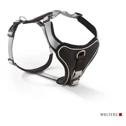 Wolters Professional Comfort Geschirr silber/schwarz 60 - 70 cm