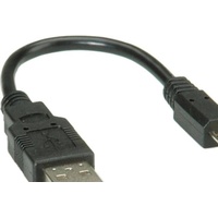 Roline USB 2.0 Kabel, A ST - Micro B