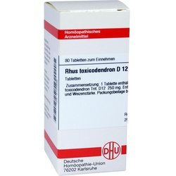 Rhus Tox D12 80 ST