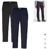 Craghoppers Leggings Craghoppers - Damen Outdoor Wanderhose - NosiDefence - Kiwi Pro Expert schwarz 34/XS