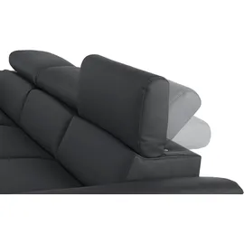 Cotta Ecksofa Komaris schwarz
