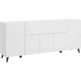 Home Affaire Sideboard Phuket II 180 x 76 x 37,5 cm Weiß matt