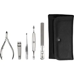 Zwilling Maniküre Pediküre Set 5tlg. mit Nagelknipser, Leder