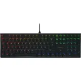 Cherry MX 10.0N USB, (QWERTY), Kabelgebunden, Original MX LOW PROFILE RGB SPEED Switches, Schwarz