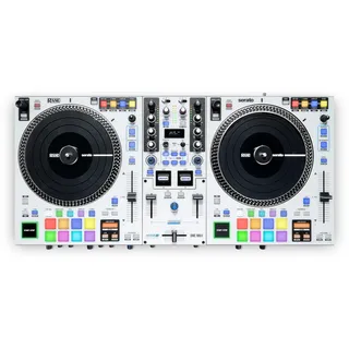RANE ONE MKII Motorisierter Serato DJ Pro Mischpult mit 2 Decks, internen FX, tiefgreifende Stems-Kontrolle für Scratch DJs, Clubs und Events