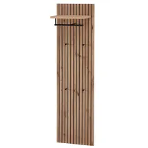 VOLEO Garderobenpaneel 42x151x30 cm Eiche