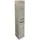 Fackelmann Oxford Hochschrank 30 x 162 x 31,8 cm Braun/Glas/Holz/Metall/MDF/Spanplatte