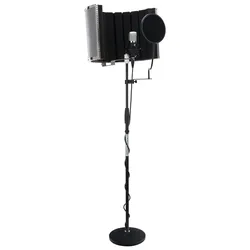 Pronomic CM-22 Großmembran-Mikrofon Komplettset inkl. Stativ, Popschutz, Micscreen & Kabel