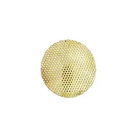 Nklaus 1 Stück Goldene Weihrauchbrenner Sieb Ersatzgitter Durchmesser 5cm 1639