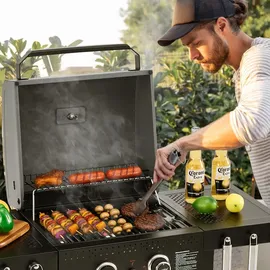 Royal Gourmet 2-Brenner Gasgrill grau