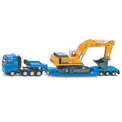MAN Schwertransporter mit Liebherr Bagger