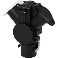 SECORÜT EP240.01 Anhänger Adapter [Anhänger-Steckdose 15polig - Stecker 7polig