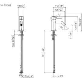 Dornbracht Meta Einhandmischer chrom 33525660-00