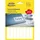 Avery Zweckform Adressetiketten 3336 Weiß 50,0 x 14,0 mm 28 Blatt 672 St.