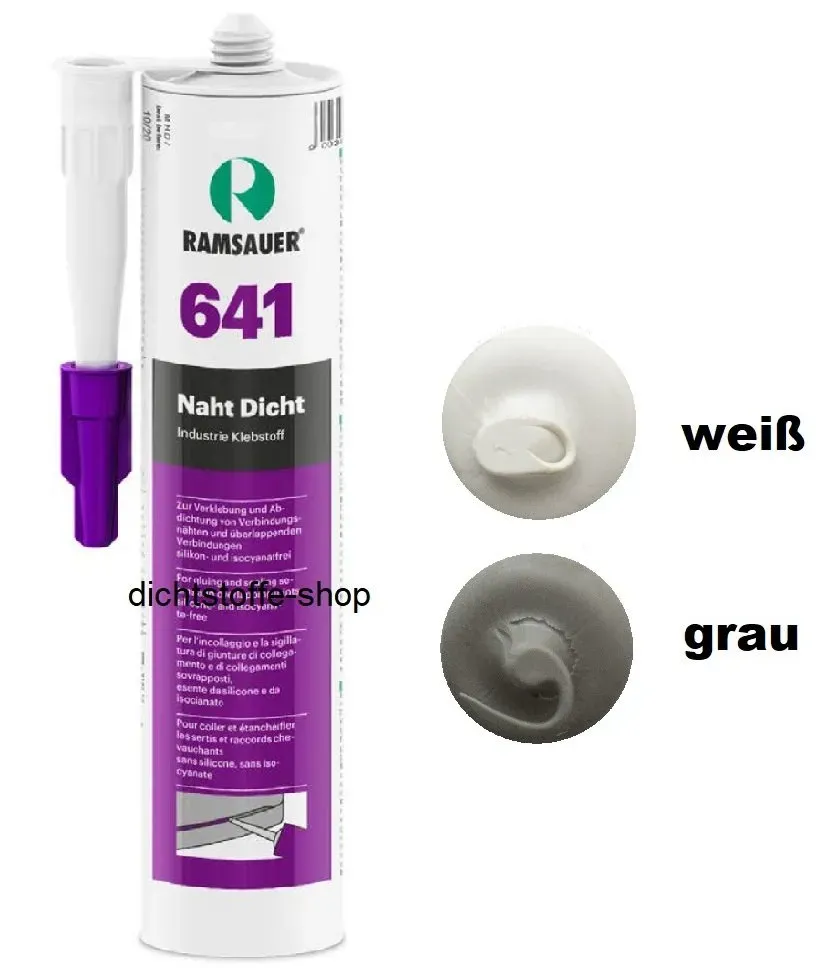 Ramsauer 641 Naht Dicht 1K Hybrid Klebstoff 450g Kartusche