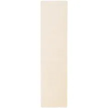 Snapstyle Hochflor Velours Teppich, Läufer Mona Creme, 100x200cm