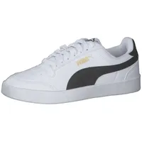 Puma Shuffle Junior White / Black / Team Gold