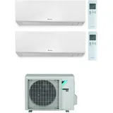 Daikin - Klimaanlage Dualsplit Perfera 2MXM50A + FTXM25R + FTXM25R 9+9 9000+9000 btu Modell 2022 Wifi inbegriffen