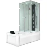 AcquaVapore Dusche Wanne Kombination K05-L01-EC 180x90